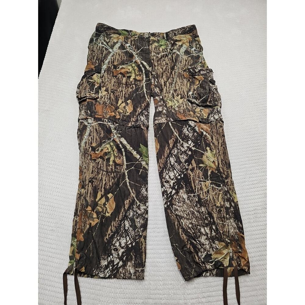 Gander Mountain Pants Mens XL Camoflauge Convertible Outdoor Cargo Pocket